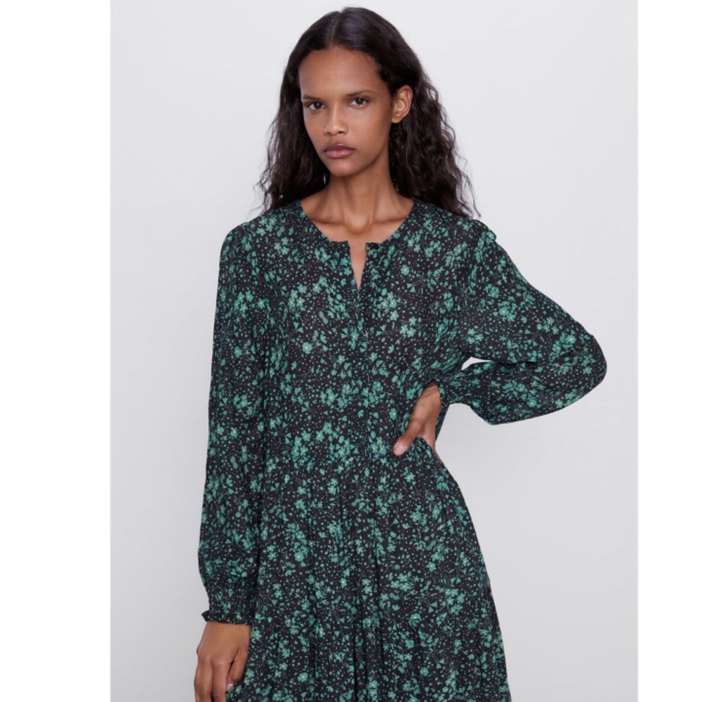 Zara Floral Printed Dress - NEW
